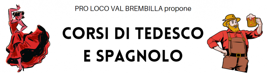 Corsi di spagnolo e tedesco 2024 in Pro Loco